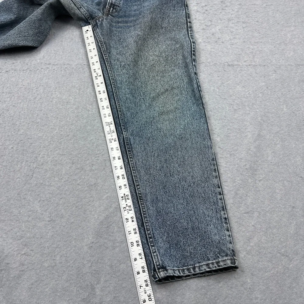 VTG Levis 550 Jeans Men's 34x30* Blue Washed Denim‎ Cotton Red Tab Made in USA